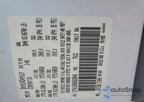 2006 Dodge Ram 1500 St из США, поврежденный, VIN 1D7HU18206S628646